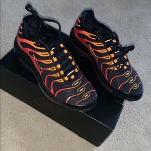 Air Max 97 Plus Black Shock Orange